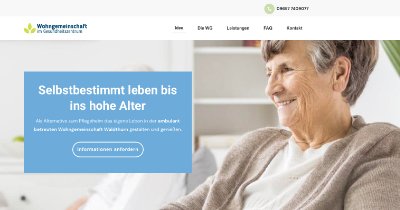 Senioren-Website-Vorschau